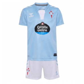 Billiga Celta Vigo Hemmatröja Barn 2024-25 Kortärmad (+ Korta byxor)